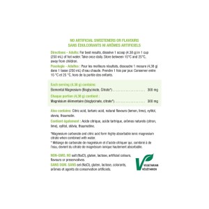 پودر منیزیم گلیسینات Force Factor Essentials Magnesium Glycinate 200mg (140 گرم)