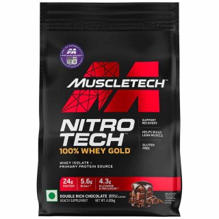 پروتئین وی ماسل تیک MuscleTech Nitrotech 100% Whey Gold (4000 گرم)