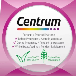 مولتی ویتامین سنتروم بانوان باردار Centrum Prenatal (100 عددی)