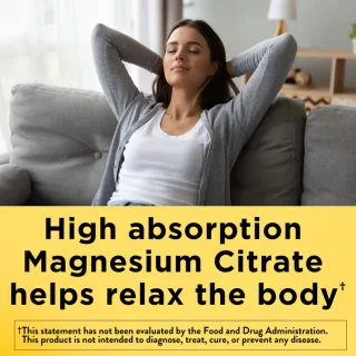 قرص منیزیم سیترات NatureMade Magnesium Citrate 250mg نیچرمید(120 عددی)