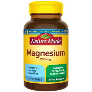 سافت ژل منیزیم اکساید NatureMade Magnesium Oxide 250mg نیچرمید(90 عددی)