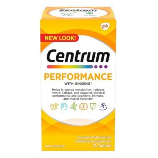 مولتی ویتامین سنتروم همراه با جینسینگ Centrum Performance (75 عددی)