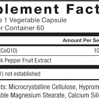 سافت ژل کوآنزیم  ForceFactor Coenzyme Q10 100mg (50 عددی)