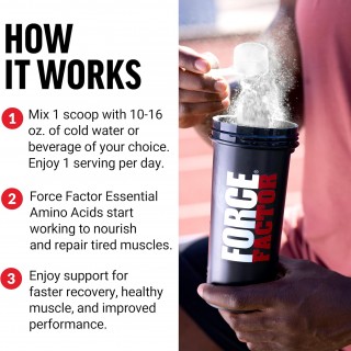 آمینو اسید ForceFactor Amino-9 Essentials EAA (294 گرم)