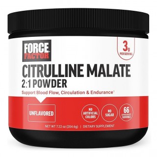 پودر سیترولین ForceFactor Citrulline Malate Powder 3.000mg (204 گرم)