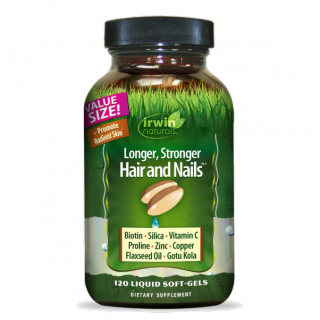 سافت ژل پوست مو ناخن Irwin Naturals Hair, Skin, and Nail