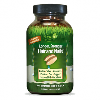 سافت ژل پوست مو ناخن Irwin Naturals Hair, Skin, and Nail