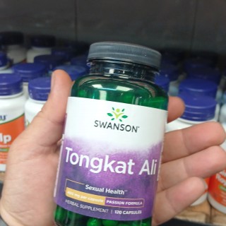 کپسول باروری مردان عصاره گیاه تونکات علی Swanson Tongkat Ali 400mg سوانسون (120 عددی)