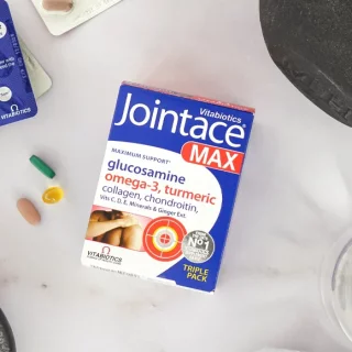 قرص گلوکوزامین و زردچوبه و امگا Jointace Max ویتابیوتیکس (84 عددی)