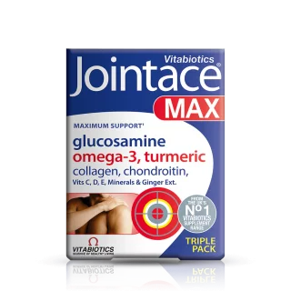 قرص گلوکوزامین و زردچوبه و امگا Jointace Max ویتابیوتیکس (84 عددی)