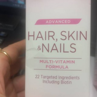 قرص پوست مو ناخن Nature's Bounty Hair Skin and Nails Advanced نیچرز بونتی (90 عددی)