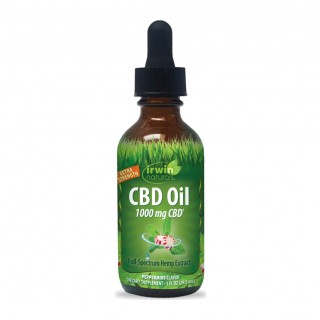 قطره عصاره شاهدانه با طیف کامل CBD 1000mg Irwin Naturals ایروین نچرالز (29.5 میل)