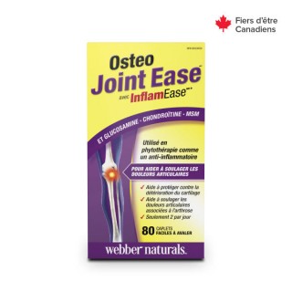 قرص تقویتی مفاصل گلوکوزامین Webber Naturals Osteo Joint Glucosamine Chondroitin MSM وبر نچرالز (80 عددی)