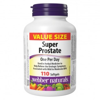 قرص سوپر پروستات Webber Naturals Super Prostate وبر نچرالز (110 عددی)