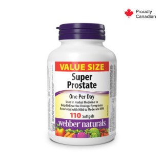 قرص سوپر پروستات Webber Naturals Super Prostate وبر نچرالز (110 عددی)