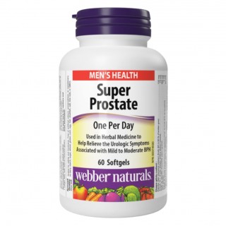 قرص سوپر پروستات Webber Naturals Super Prostate وبر نچرالز (60 عددی)