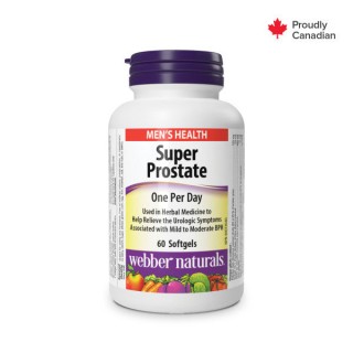 قرص سوپر پروستات Webber Naturals Super Prostate وبر نچرالز (60 عددی)