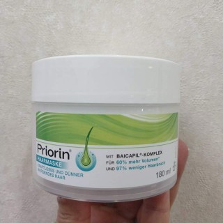 ماسک مو پریورین تقویت کننده و تغذیه کننده مو پریورین بایر Priorin Hair Mask (180 میل)