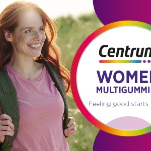 پاستیل مولتی ویتامین سنتروم بانوان Centrum Woman (130 عددی)