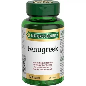 قرص عصاره شنبلیله Nature Bounty Fenugreek Seed 305mg (100 عددی)