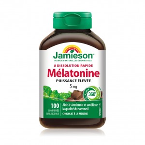قرص ملاتونین Jamieson Melatonin 5mg Extra Strength جیمیسون (100 عددی)