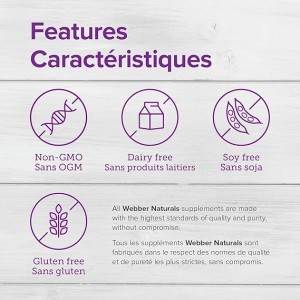 قرص مکمل آنزیم دایجستیو Webber Naturals Enzymes Digestives وبر نچرالز (90 عددی)