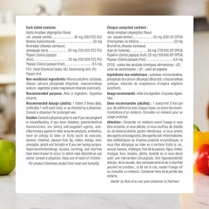 قرص مکمل آنزیم دایجستیو Webber Naturals Enzymes Digestives وبر نچرالز (90 عددی)