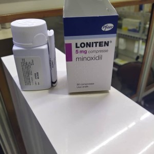 قرص ماینوکسیدیل Pfizer Lonoten Minoxidil 5mg فایزر (30 عددی)