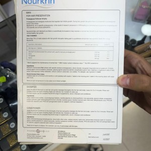 پک نورکرین Nourkrin آقایان (قرص ، شامپو ، نرم کننده)