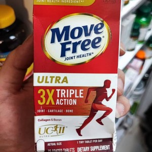 قرص موو فری Move Free® 3X Ultra Triple Action With Type II Collagen & Boron
