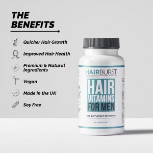 قرص رشد مو آقایان هیربرست HAIRBURST MEN (60 عددی)