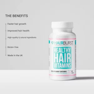 قرص رشد مو هیربرست HAIRBURST HEALTHY (60 عددی)