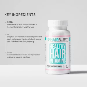 قرص رشد مو هیربرست HAIRBURST HEALTHY (60 عددی)