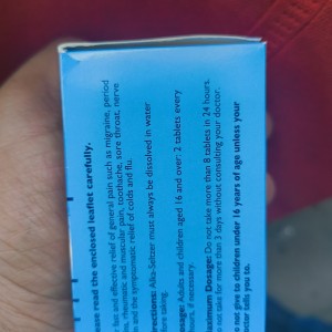 قرص جوشان تسکین آلکا سلتزر بایر Bayer Alka-Seltzer (20 عددی)