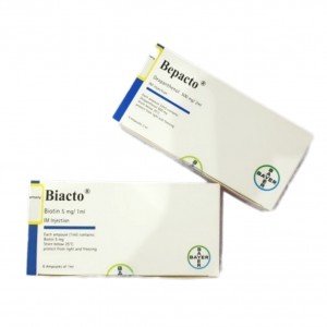 آمپول بیوتین (6 ویال) و بپانتن (6 ویال) Biacto & Bepacto بایر آلمان