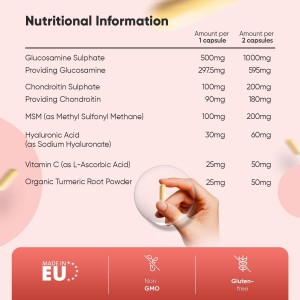 کپسول گلوکوزامین WeightWorld Glucosamine Chondroitin MSM (240 عددی)