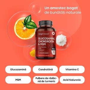 کپسول گلوکوزامین WeightWorld Glucosamine Chondroitin MSM (240 عددی)