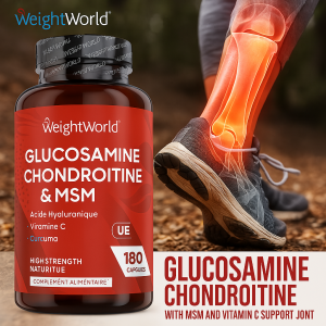 کپسول گلوکوزامین WeightWorld Glucosamine Chondroitin MSM (240 عددی)