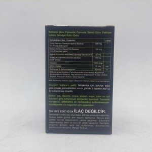 قرص مولتی ساوپالمتو فورمولا نوتراکسین Nutraxin Saw Palmetto Formula (60 عددی)