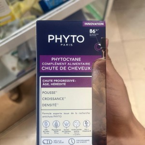 مکمل فیتوسیان ضدریزش موی هورمونی و ارثی Phyto Cyane (84 عددی)