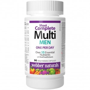 قرص مولتی ویتامین مردانه Webber Naturals Men’s Multi Vitamin وبر نچرالز (90 عددی)
