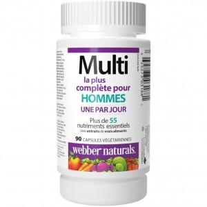 قرص مولتی ویتامین مردانه Webber Naturals Men’s Multi Vitamin وبر نچرالز (90 عددی)