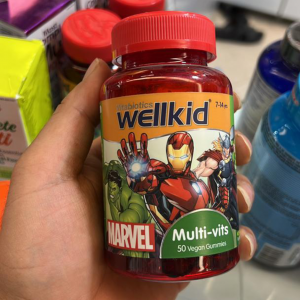 پاستیل مولتی ویتامین کودک Wellkid ویتابیوتیکس (50 عددی)