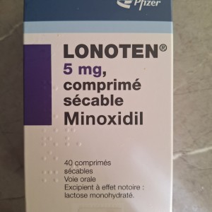 قرص ماینوکسیدیل Pfizer Lonoten Minoxidil 5mg فایزر (40 عددی)