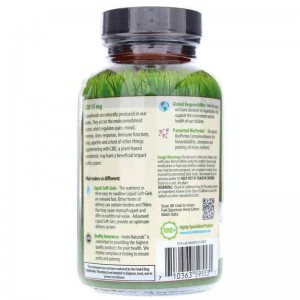سافت ژل عصاره شاهدانه با طیف کامل CBD 10mg Irwin Naturals ایروین نچرالز (60 عددی)