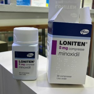 قرص ماینوکسیدیل Pfizer Lonoten Minoxidil 5mg فایزر (30 عددی)
