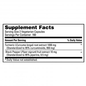 کپسول زردچوبه Kirkland Turmeric Curcumin 1000mg نیچرمید(320 عددی)