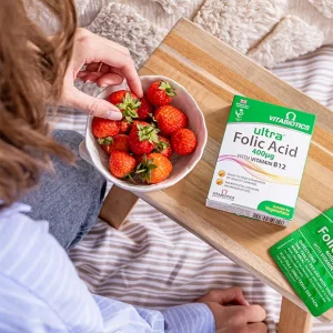 قرص فولیک اسید Vitabiotics Ultra Folic Acid ویتابیوتیکس (60 عددی)