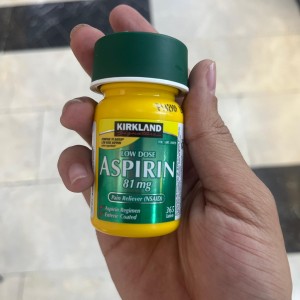 قرص آسپرین 81 میل Kirkland Asprin کرکلند