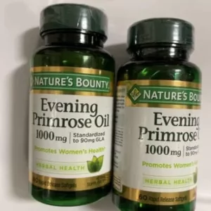 قرص روغن گل مغربی Nature's Bounty Evening Primrose Oil 1000mg نیچرز بونتی (60 عددی)